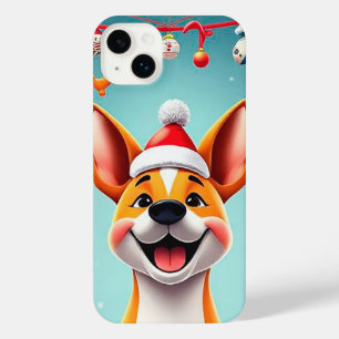 Joyeux Noël Chiot Kawaii Chien avec Cadeaux