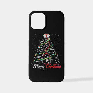 Coque iPhone 12 Mini Joyeux Noël Nurse Funny PICU Nurse Noël