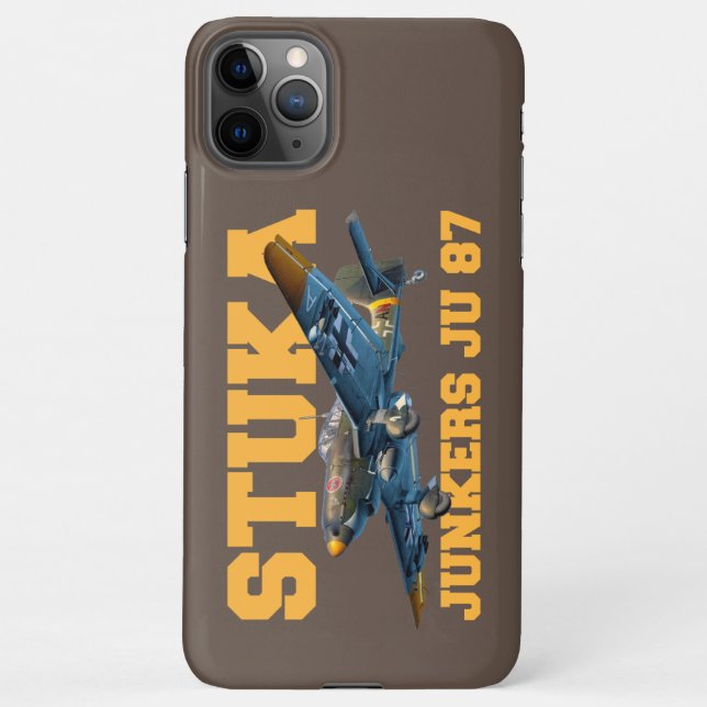 Coque iPhone Junkers Ju 87 (Dos)