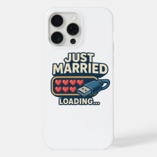 Juste Marié Chargement - Drôle Mariage Tech