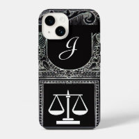 JUSTICE BUREAU JURIDIQUE, PROCUREUR Monogramme Noi