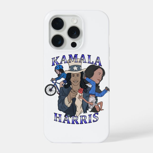 Coque iPhone Kamala Harris Bootleg Rap (Verso)