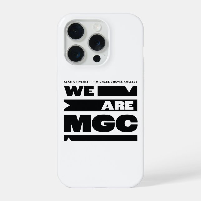 Coque iPhone Kean MGC Michael Graves College (Verso)