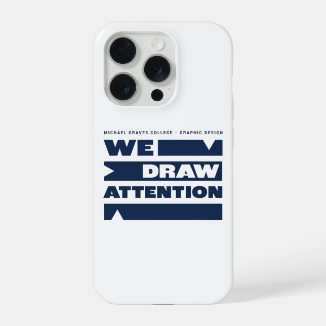Coque iPhone Kean MGC Nous Attirons L'Attention (Verso)