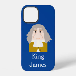 Coque iPhone 12 King James VII (Écosse) et James II (Angleterre)