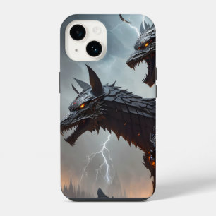 Coque Pour iPhone 14 La foudre Cyborg Wolves