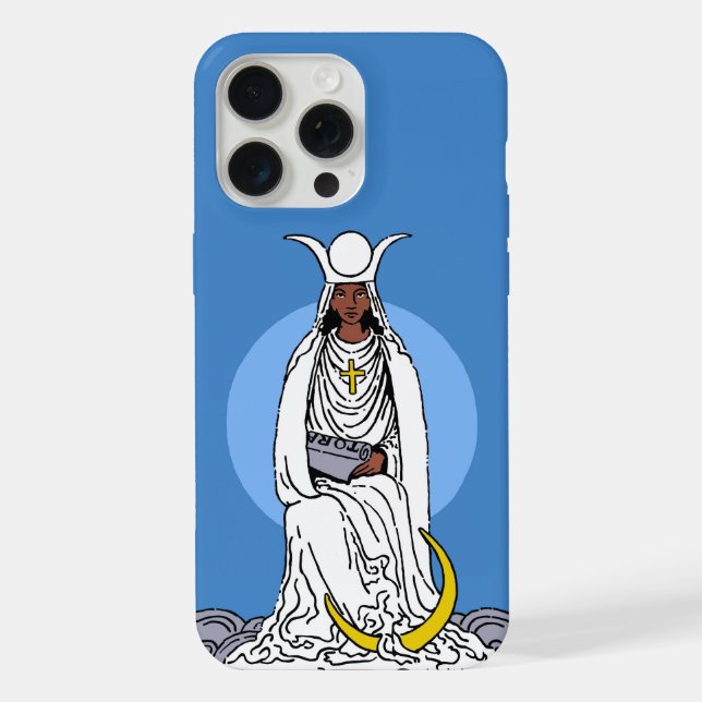 Coque iPhone La Haute Prêtesse (Verso)