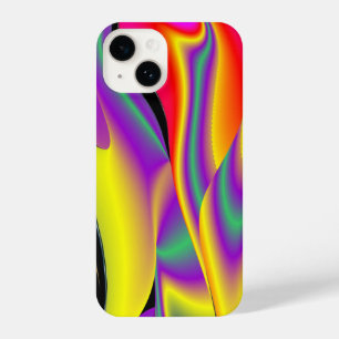 Coque Pour iPhone 14 La magie des couleurs Abstrait Rainbowart 3D