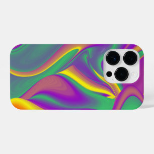 Coque Pour iPhone 14 Plus La magie des couleurs Abstrait Rainbowart 3D
