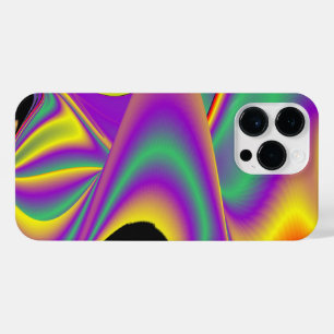 Coque Pour Pour iPhone 14 Pro Max La magie des couleurs Abstrait Rainbowart 3D