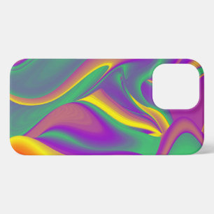 Etui iPhone 13 Pro Max La magie des couleurs Abstrait Rainbowart 3D