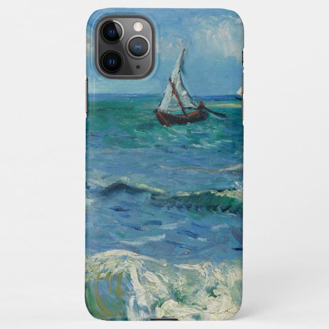 Coque iPhone La mer aux Saintes Maries de la Mer | Van Gogh (Dos)