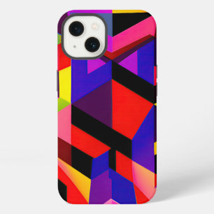 Etui iPhone 13 "La mosaïque numérique : une vision hypermoderne"