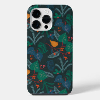 Coque Pour Pour iPhone 14 Pro Max La Nature Forestière Dans Les Bois - Vert Sombre