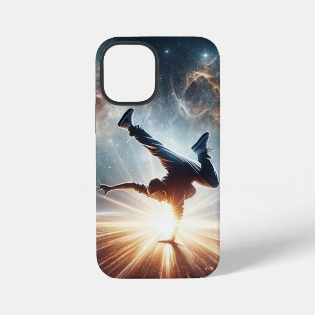 Coque iPhone La petite danse rencontre l'univers (Verso)