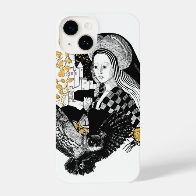 Coque iPhone Lady and Night Owl (Verso)