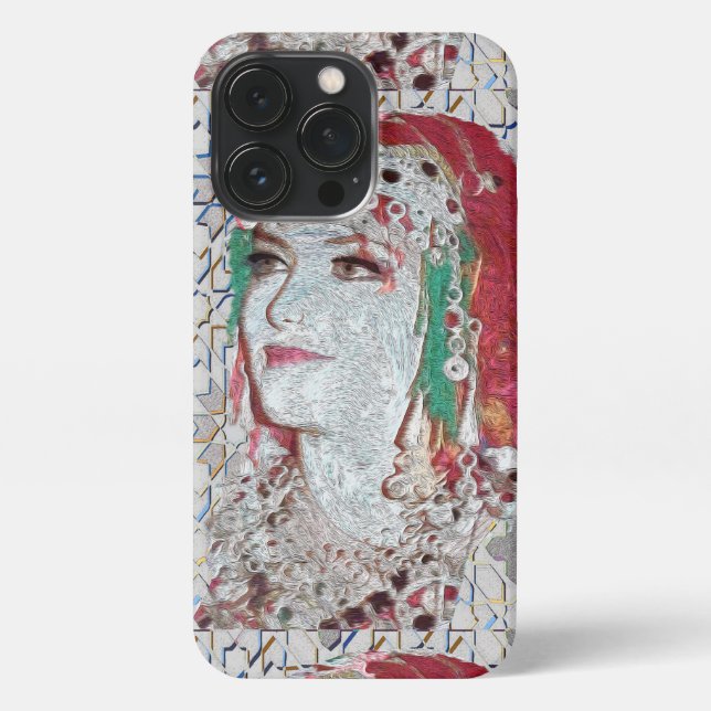 Coque iPhone Lady of Atlas II (Verso)