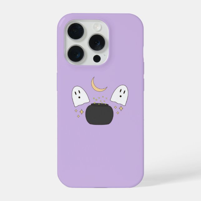 Coque iPhone L'affaire du téléphone de la sorcière (Verso)