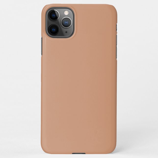 Coque iPhone Laiton antique (couleur solide)  (Dos)