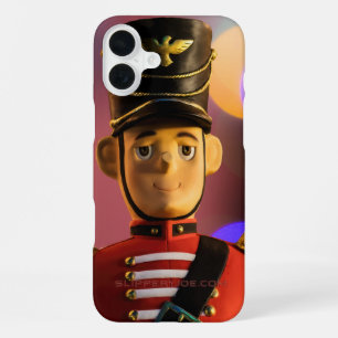 Coque iPhone 16 Plus L'ami soldat jouet classique de Noël de SlipperyJo
