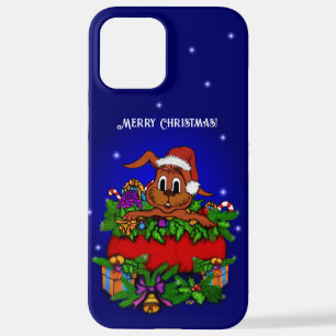 Coque iPhone 12 Pro Max Lapin de Noël