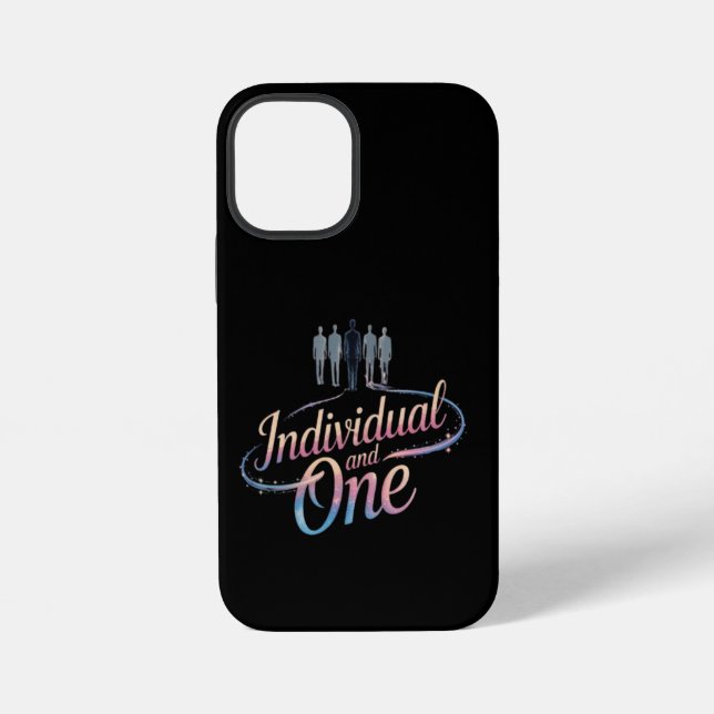 Coque iPhone Le collectif individuel (Verso)