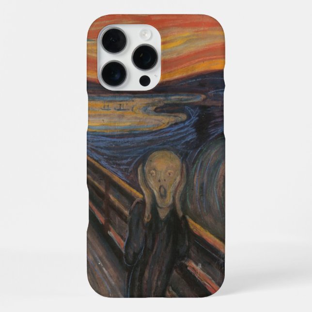 Coque iPhone Le Cri (Verso)