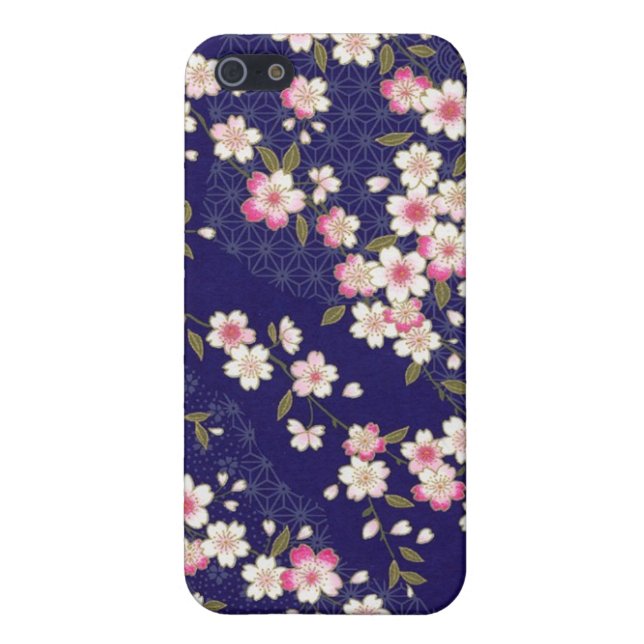 Coque iPhone Le Japon, Sakura, kimono, origami, Chiyogami, (Dos)