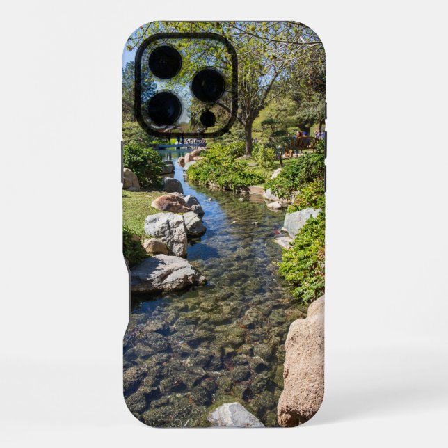 Coque iPhone Le Jardin de l'amitié japonaise (Verso)