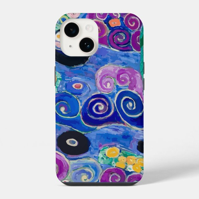 Coque iPhone Le jardin par Gustav Klimt (Verso)