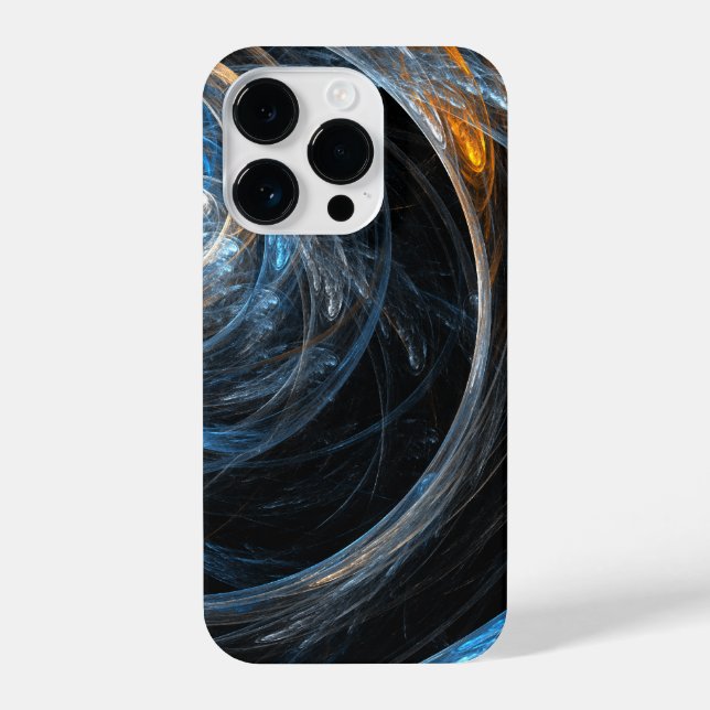 Coque iPhone Le monde de l'art Abstrait (Verso)