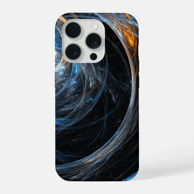 Coque iPhone Le monde de l'art Abstrait (Verso)