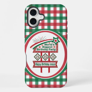 Coque iPhone 16 Plus Le plus grand marquee de fête d'anniversaire au mo
