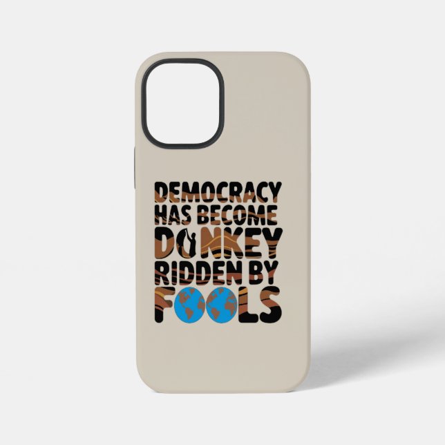 Coque iPhone Le pouvoir de l'ignorant (Verso)