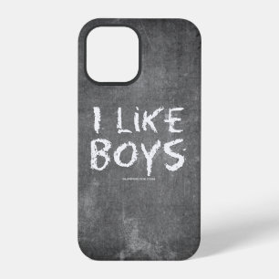 Coque iPhone 12 Pro L'écriture au tableau noir sale de SlipperyJoe's J