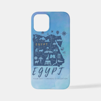 Coque iPhone 12 Mini L'Egypte votre chemin vers la civilisation