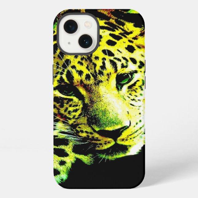 Coque iPhone Léopard (Verso)