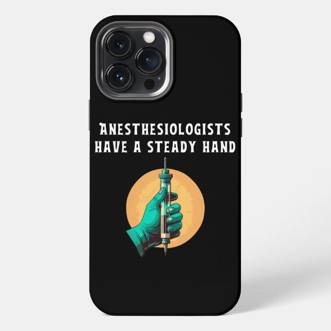 Coque iPhone Les anesthésiologistes ont une anesthésiologie man (Verso)