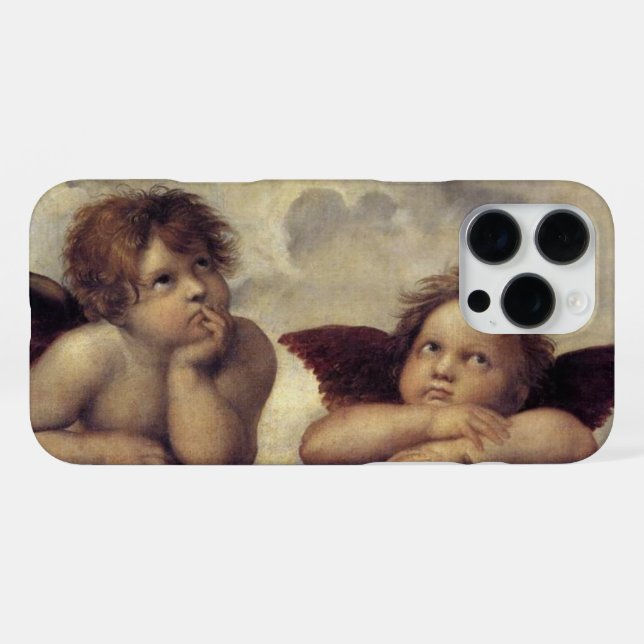 Coque iPhone Les anges de Raphaël (Verso Horizontal)