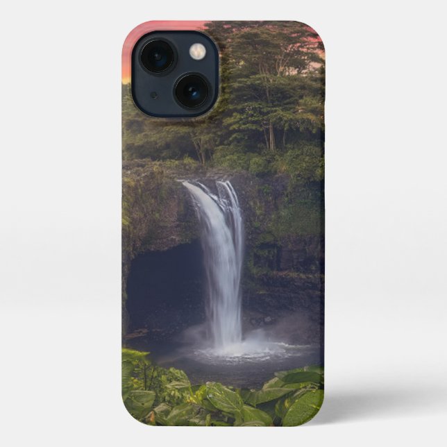 Coque iPhone Les cascades | Rainbow Falls, Hilo, Hawaii (Verso)