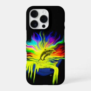 Coque iPhone 16 Pro Les dauphins sous le soleil avec la main