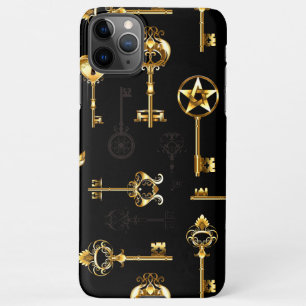 Coque iPhone 11Pro Max Les Patters de Seamless avec Golden Keys