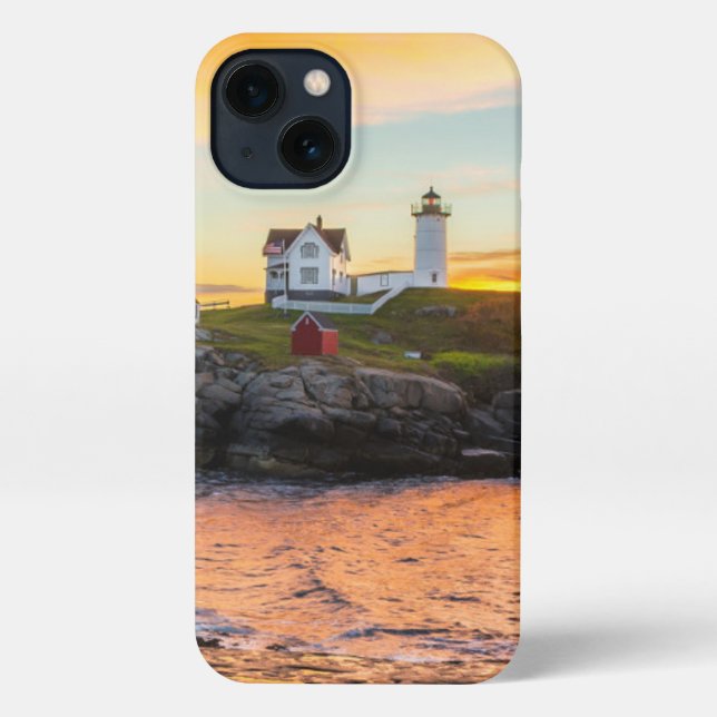 Coque iPhone Les phares | Nubble Lighthouse Maine (Verso)