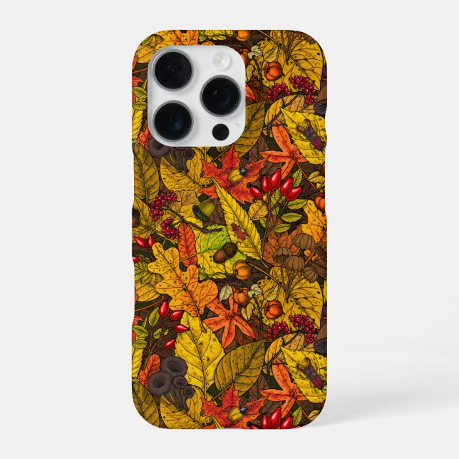 Coque iPhone Les trésors d'automne (Verso)