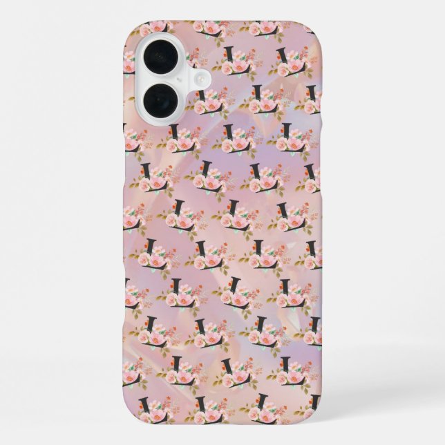 Coque iPhone Lettre L (Verso)