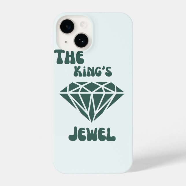 Coque iPhone L'étui téléphonique "Le bijou du roi" (Verso)