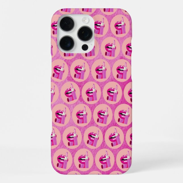 Coque iPhone Lèvres (Verso)