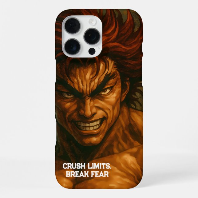 Coque iPhone L'homme le plus fort du monde (Verso)