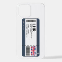 LHR London Boarding Pass - Billet Londres