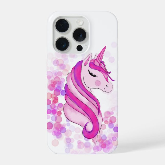 Coque iPhone Licorne Magique (Verso)